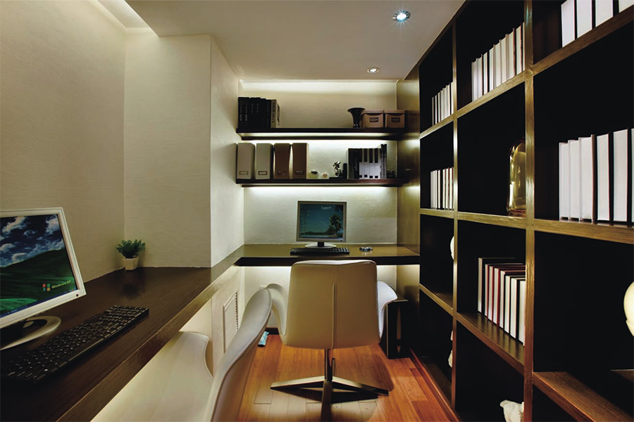 書(shū)房效果圖 書(shū)房效果圖